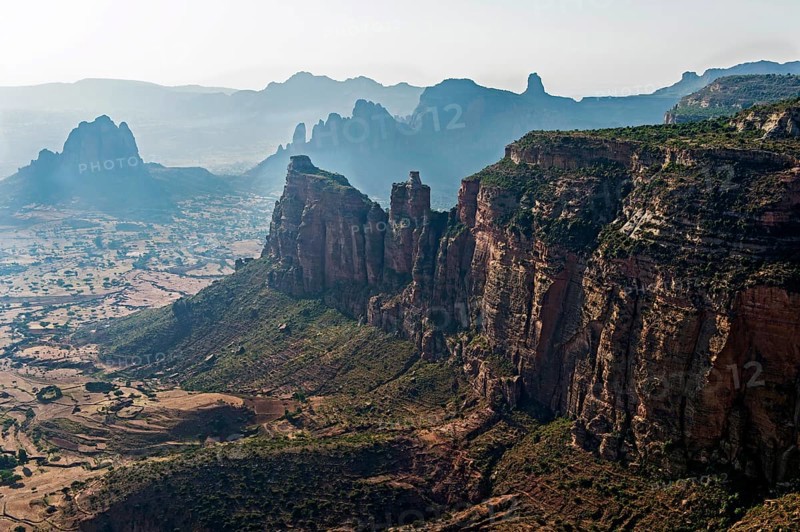 Bizarre rocky landscape