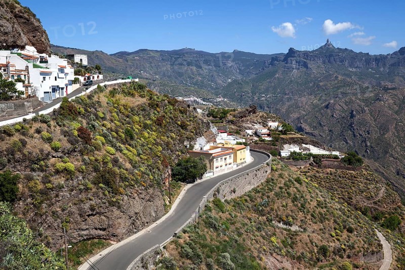 Mountain village Artenara