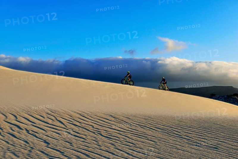 Cycling tour with fatbikes at Die Plaat Beach