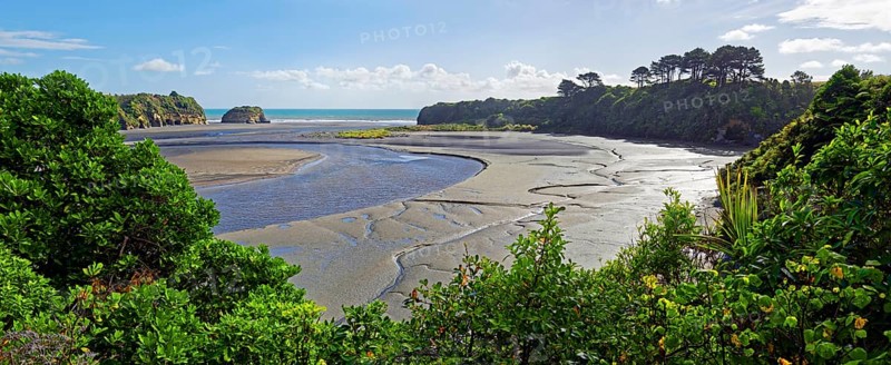 Bay Three Sisters at low tide