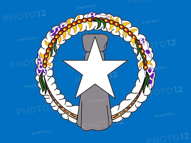 Official national flag of the Northern Mariana Islands