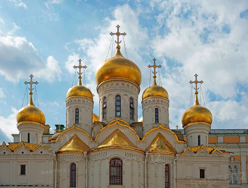 Domes of the Cathedral of the Annunciation