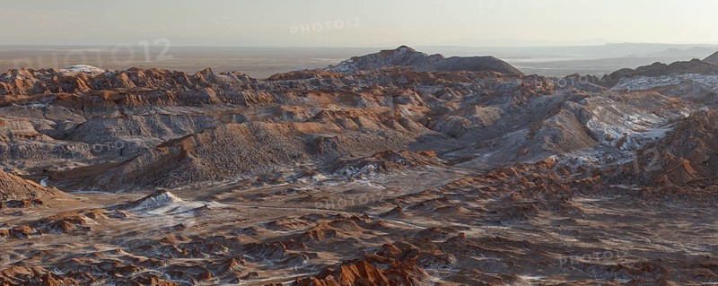 Rock formations with some snow