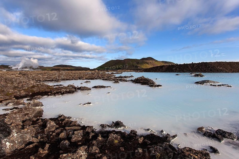 Blue lagoon near Grindavik