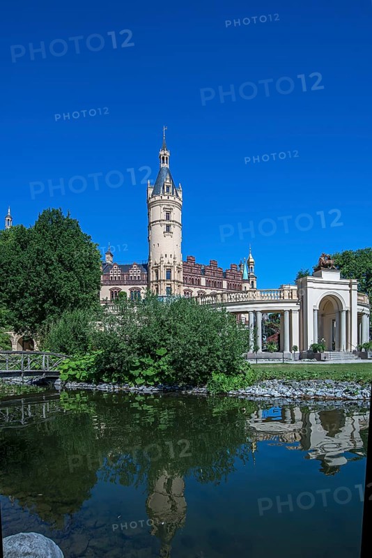 Schwerin Castle with Orangery