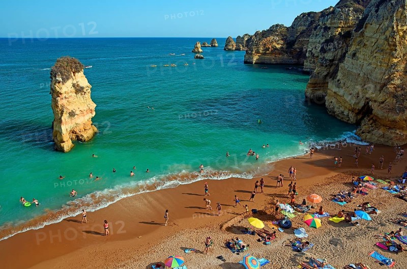 Many bathers