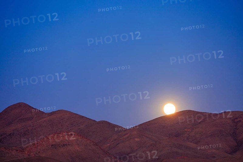 Moonrise over the mountains
