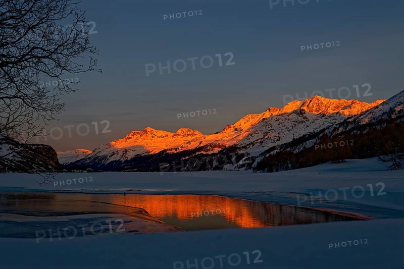 Alpine glow