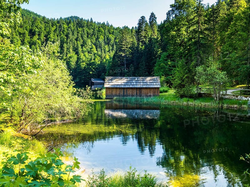Fischerhutte am Toplitzsee