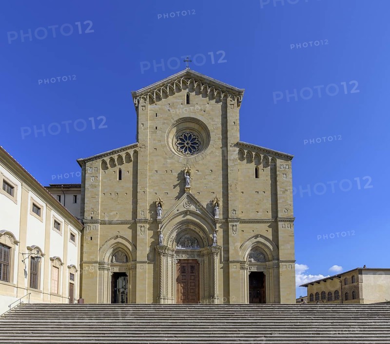 Main Entrance of Arezzo Cathedral