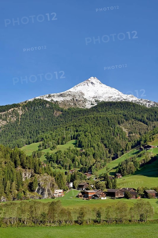 View from Molltal to Wasserradkopf 3032 m