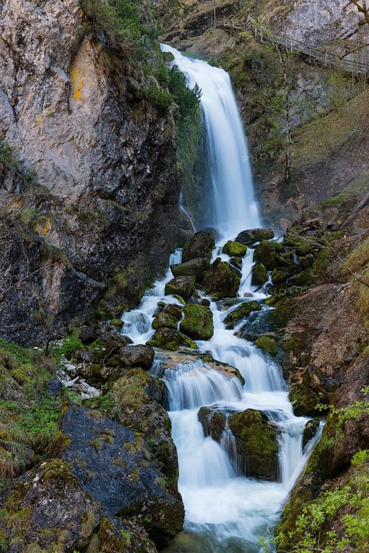 Waterfall in the Wasserlochklamm