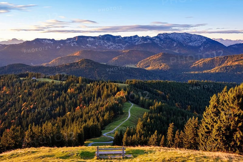 Brauneck and Benediktenwand