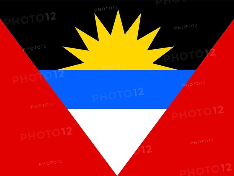 Official national flag of Antigua and Barbuda