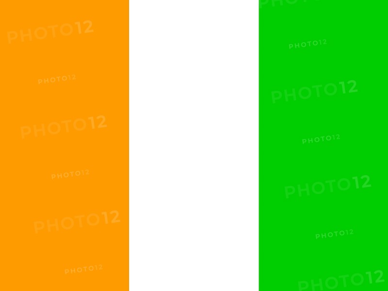 Official national flag of Cote d'Ivoire