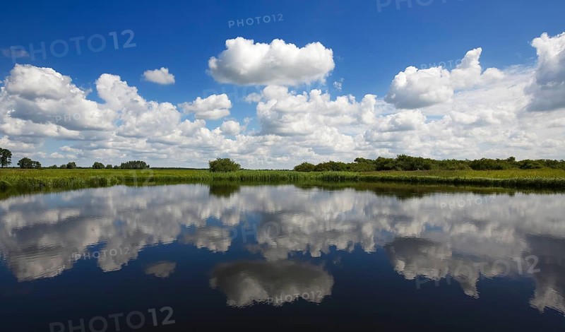 River Sude with cloudy skies