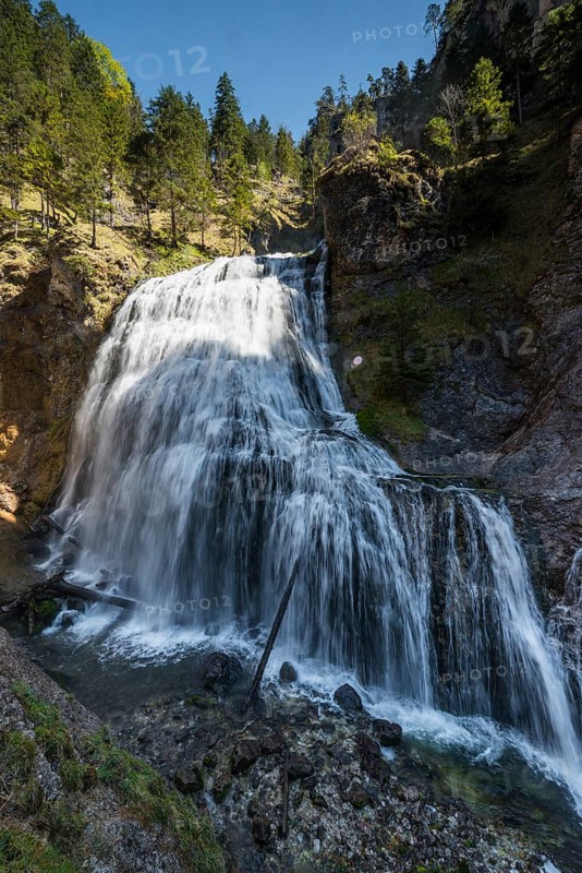 Waterfall in the Wasserlochklamm