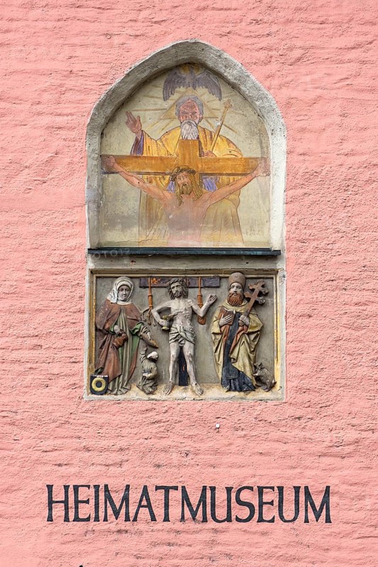 Religious relief at the museum of local history