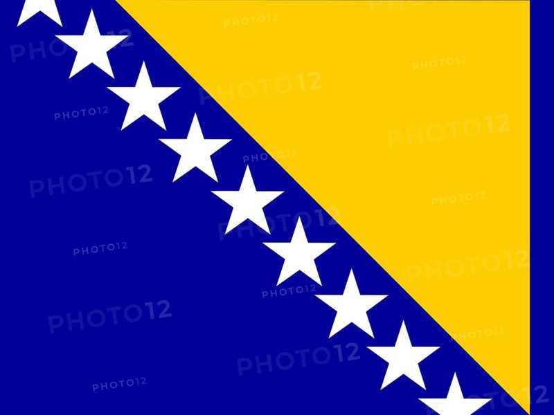 Official national flag of Bosnia and Herzegovina