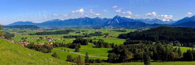 Panoramic view from the Schlossberg near Eisenberg
