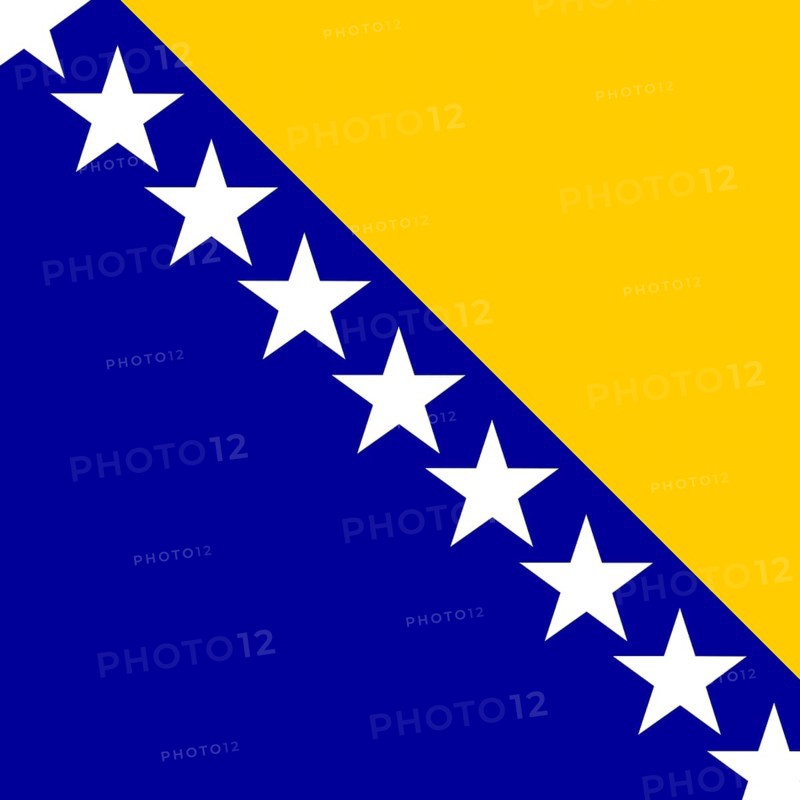 Official national flag of Bosnia and Herzegovina