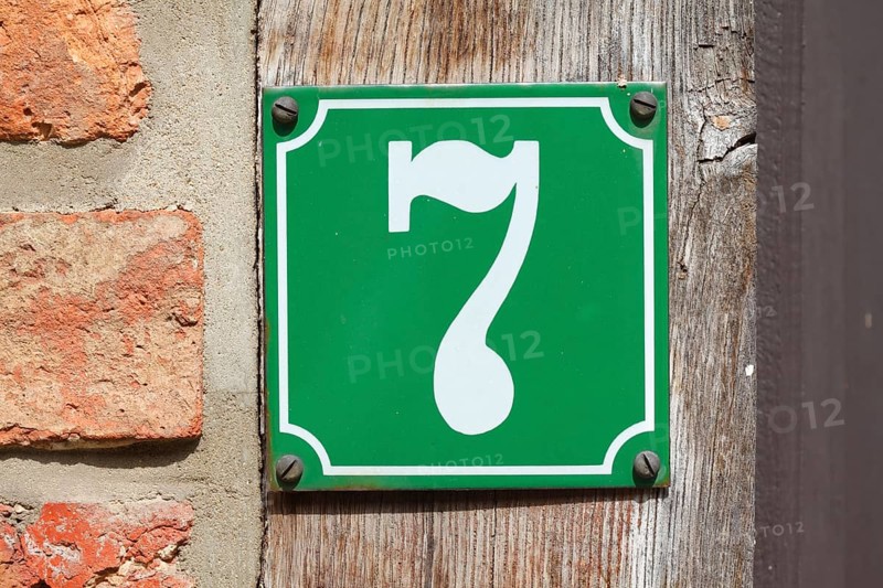 Green number plate