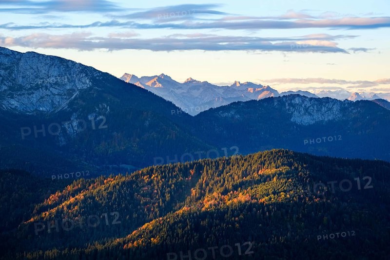 Karwendel Mountains with Hochkarspitze