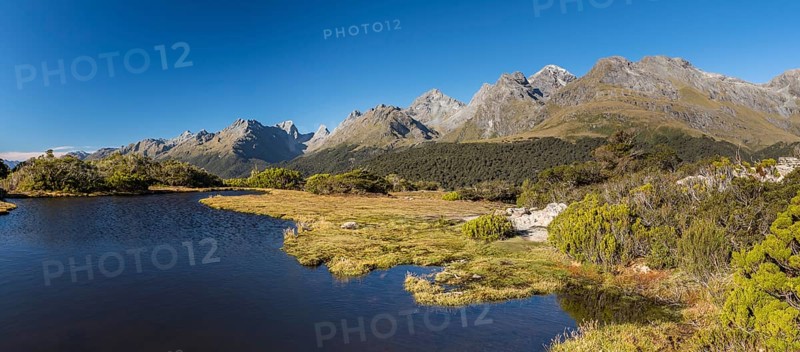 Mountain lake at Key Summit