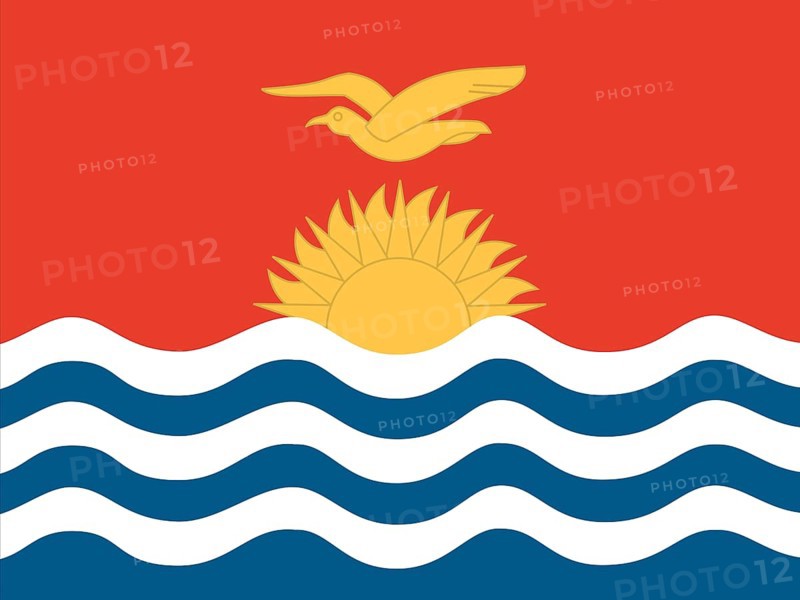 Official national flag of Kiribati