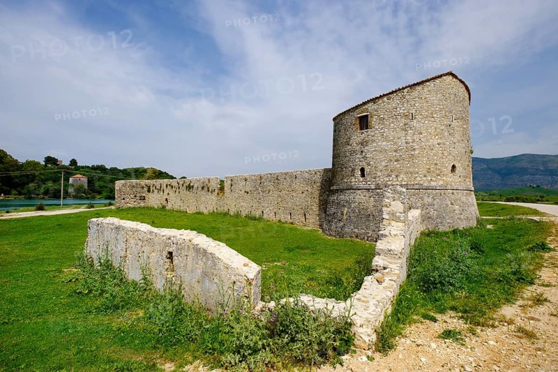 Triangular Venetian fortress at the Vivar canal