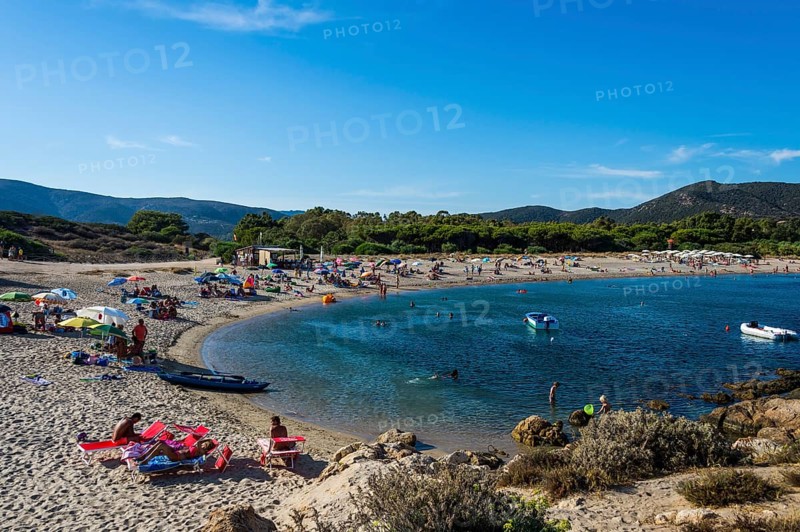 Su Giudeu beach in the Costa del sud