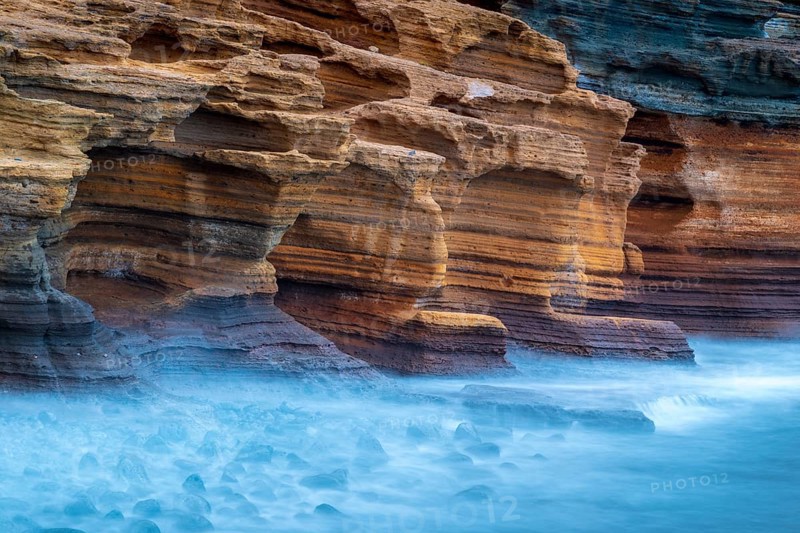 Rugged rock coast