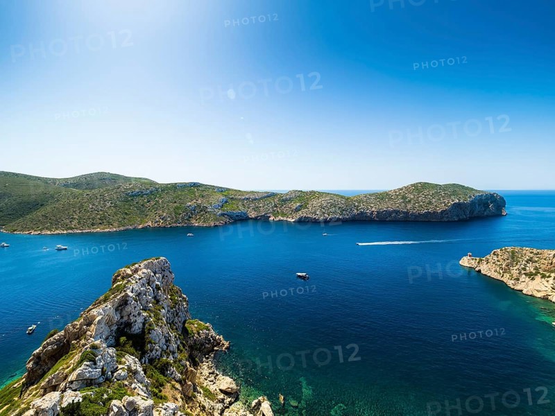 Natural harbour and lagoon of Cabrera