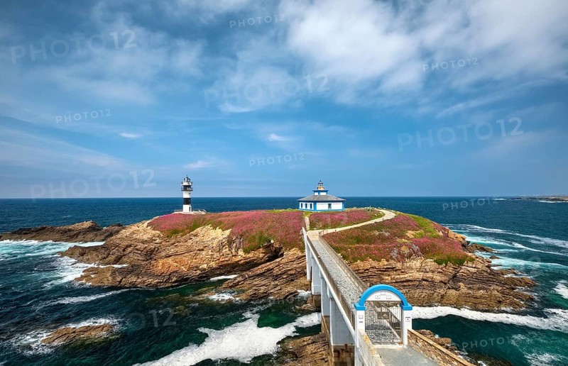 Illa Pancha Island with Lighthouse