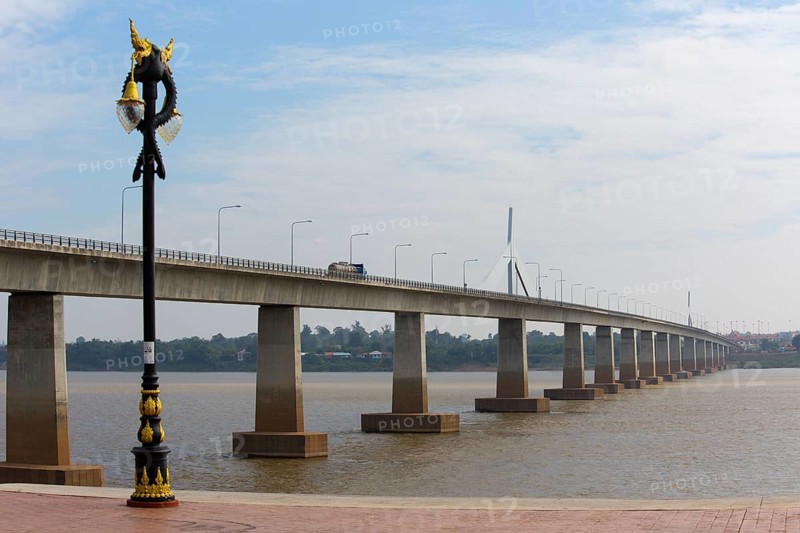 Second Thai-Laotian Friendship Bridge over the Mekong River