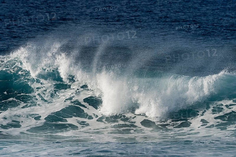 Surf in the Pacific Ocean
