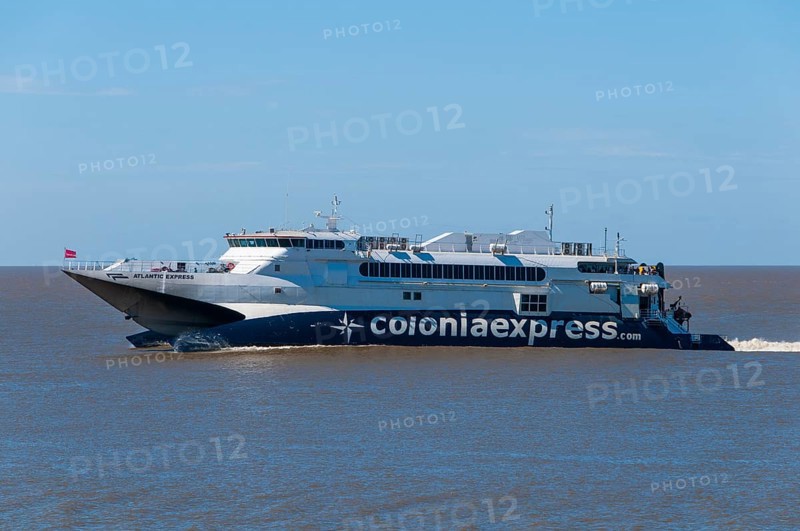 Ferry on the Rio de la Plata between Buenos Aires
