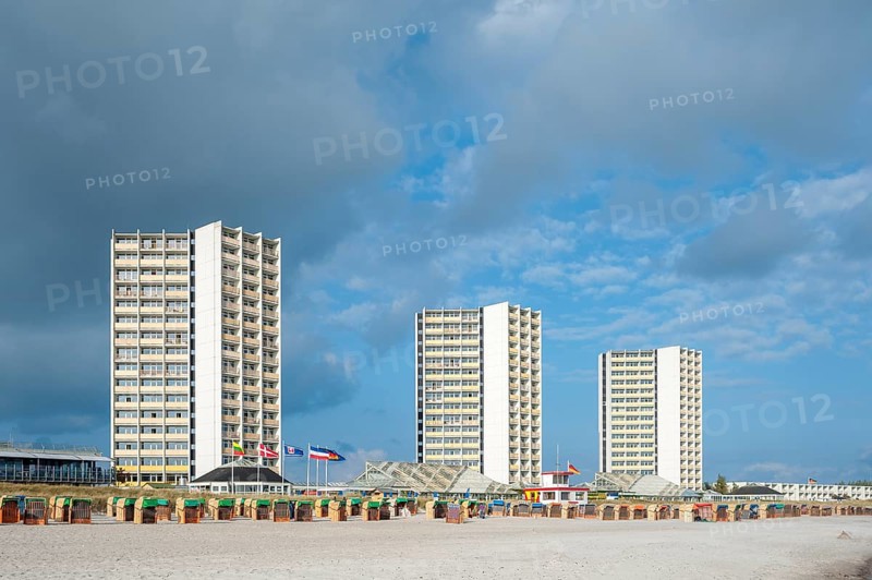 South beach with hotel and holiday centre IFA