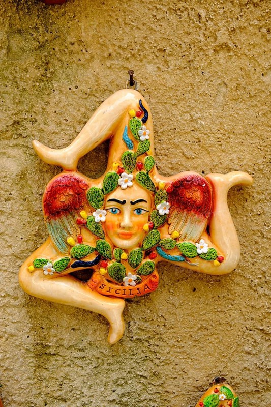 Ceramic Trinacria