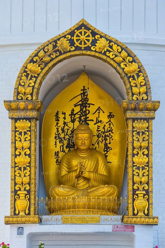 Golden Buddha statue