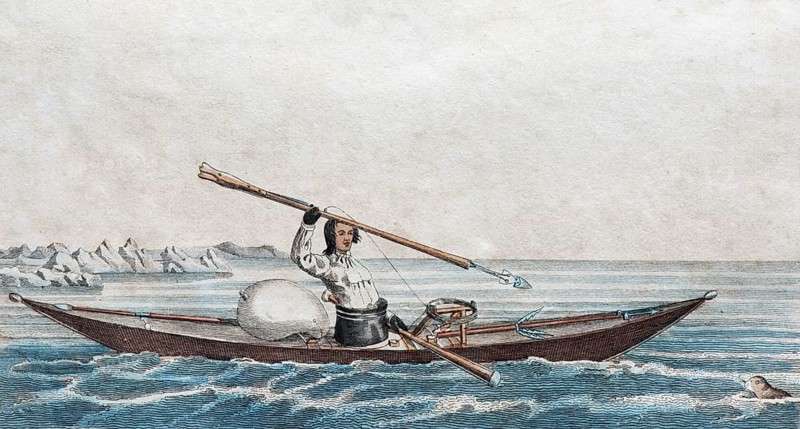 Greenlandic kayak