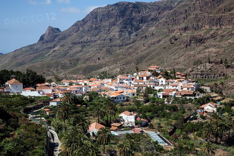 Mountain village Fataga