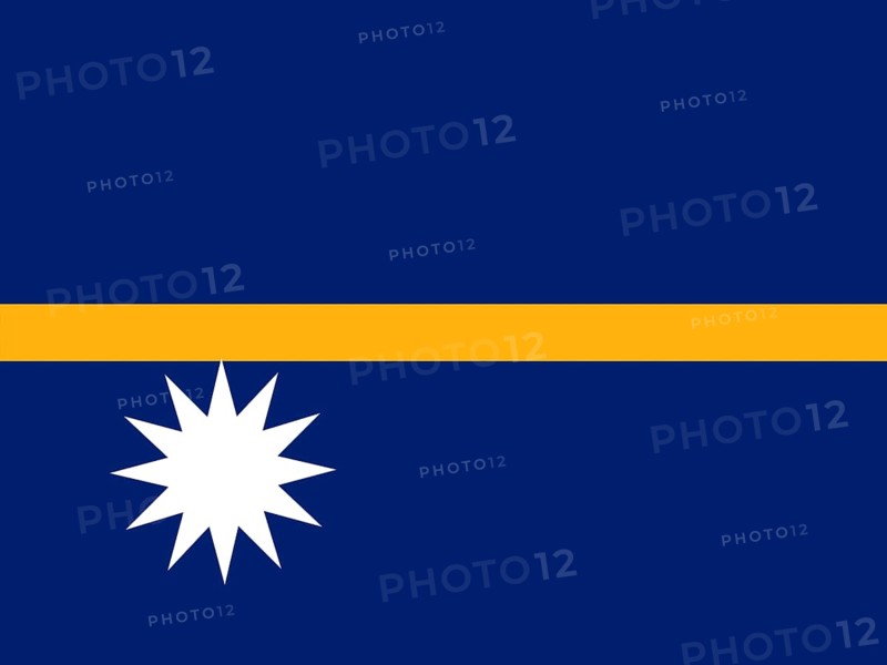 Official national flag of Nauru
