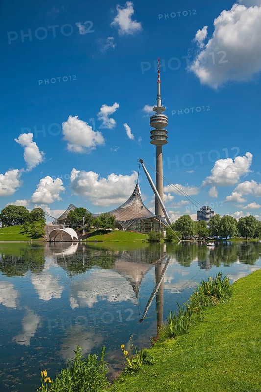 Olympic park with Olympic tower