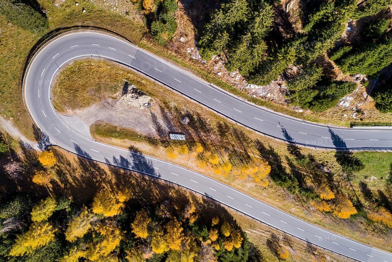 Hairpin bend