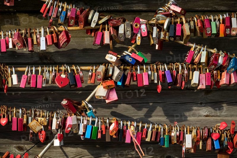 Love padlocks