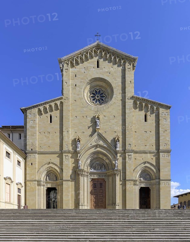 Main Entrance of Arezzo Cathedral