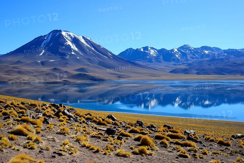 Laguna Miscanti on the Altiplano