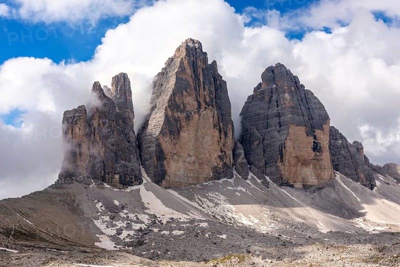 North Face of the Three Peaks of Lavaredo