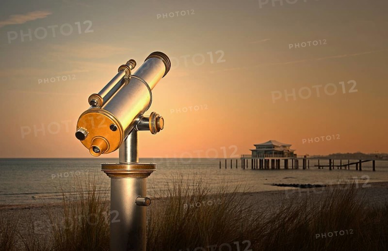 Telescope at Timmendorfer Strand